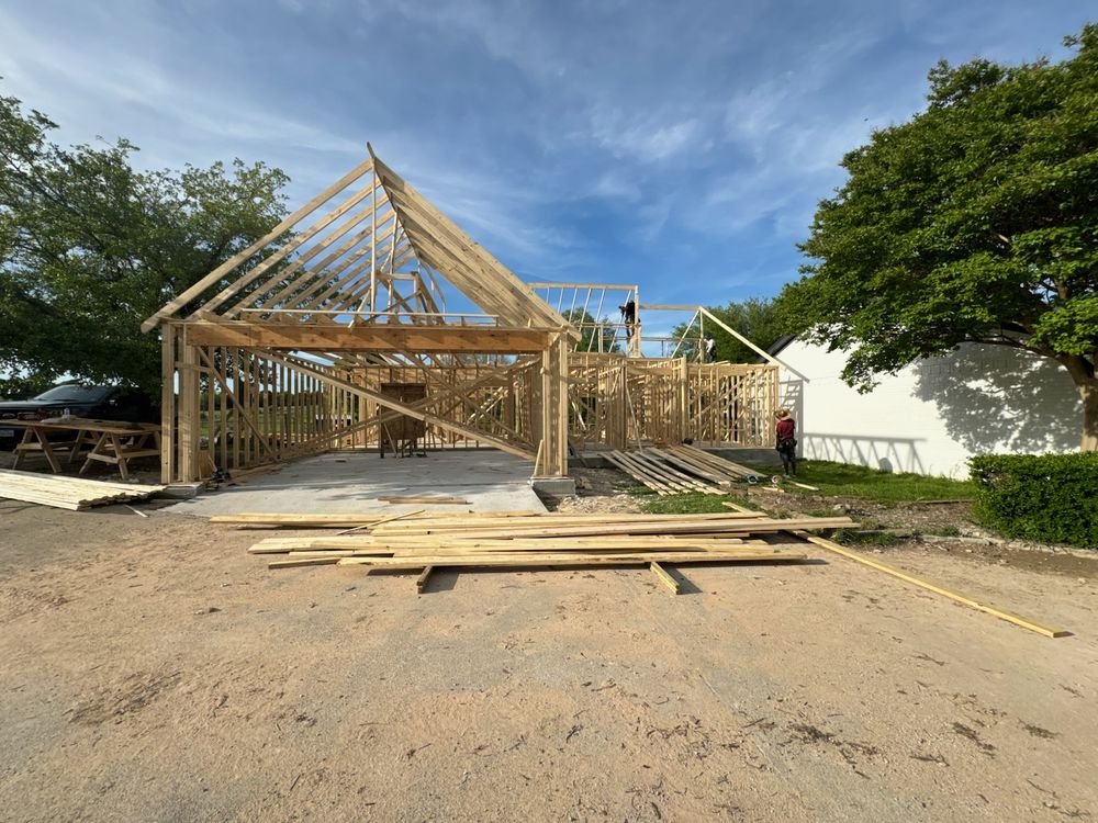 Construction & framing project photo